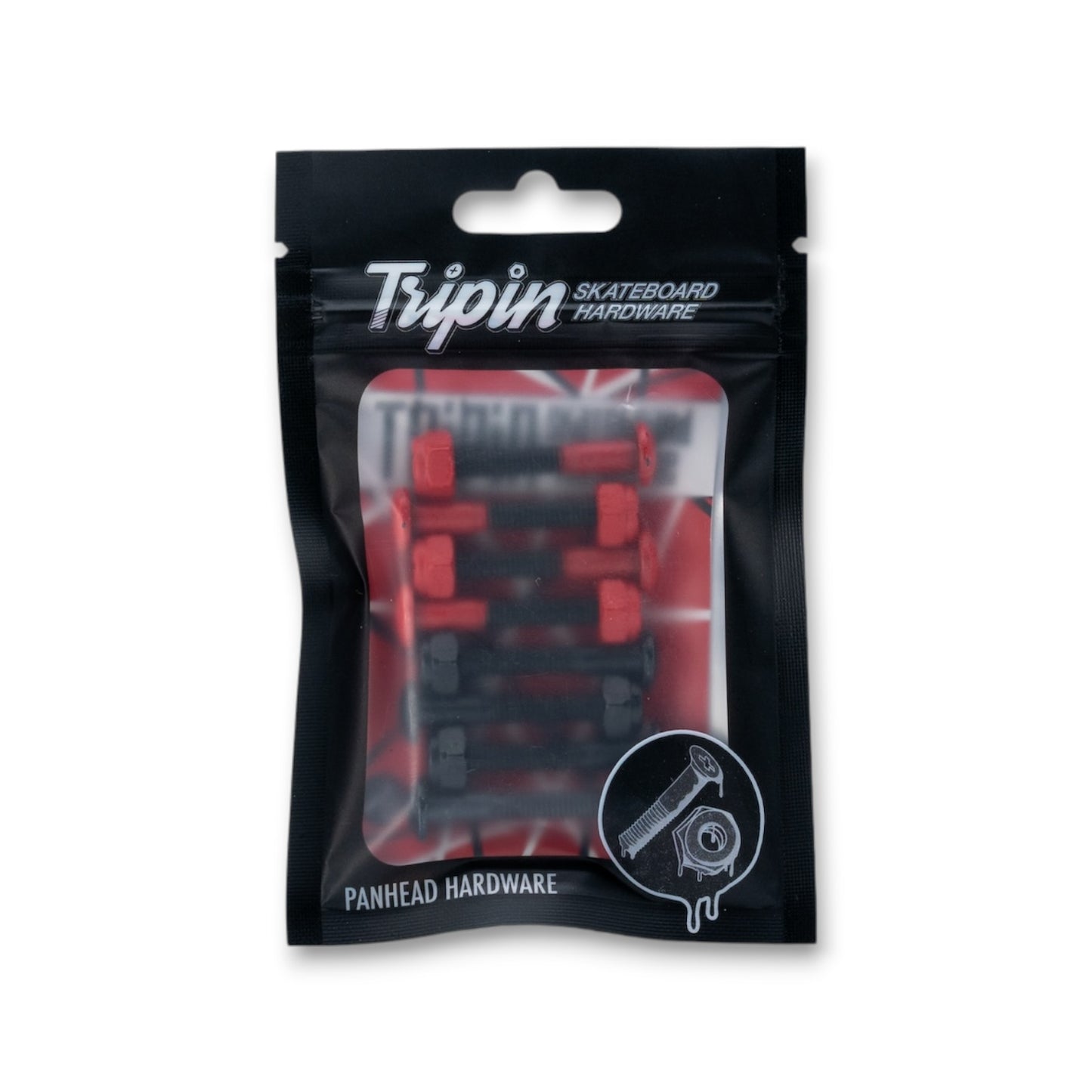Red Hail'n Hardware Pack - 1.25" / 1.5" Panhead