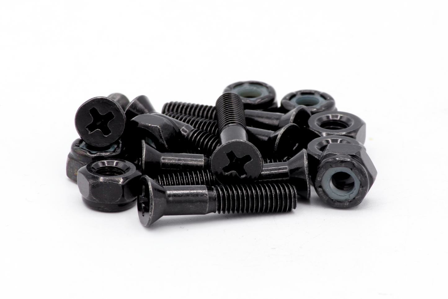 Tripin / 1 Inch Black Skateboard Hardware