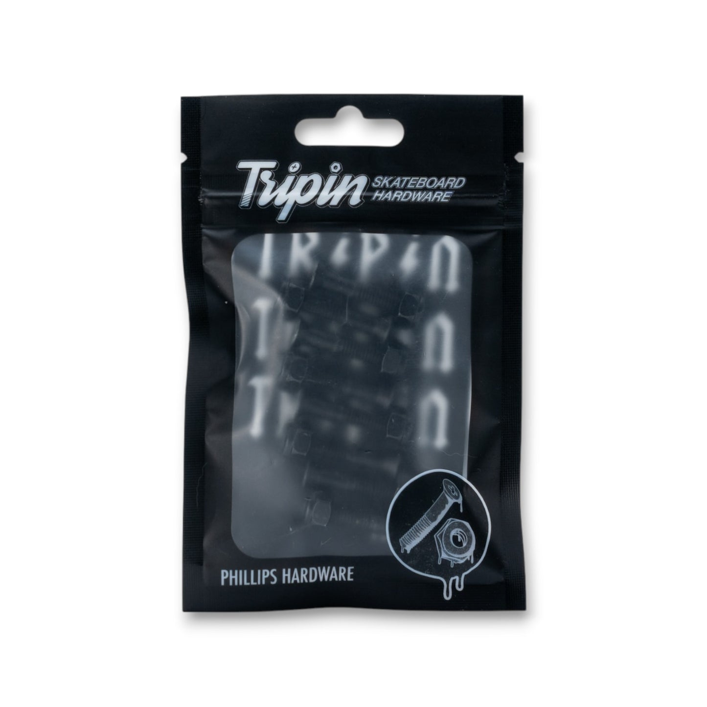 Black On Black Hardware Pack - 1" Phillips