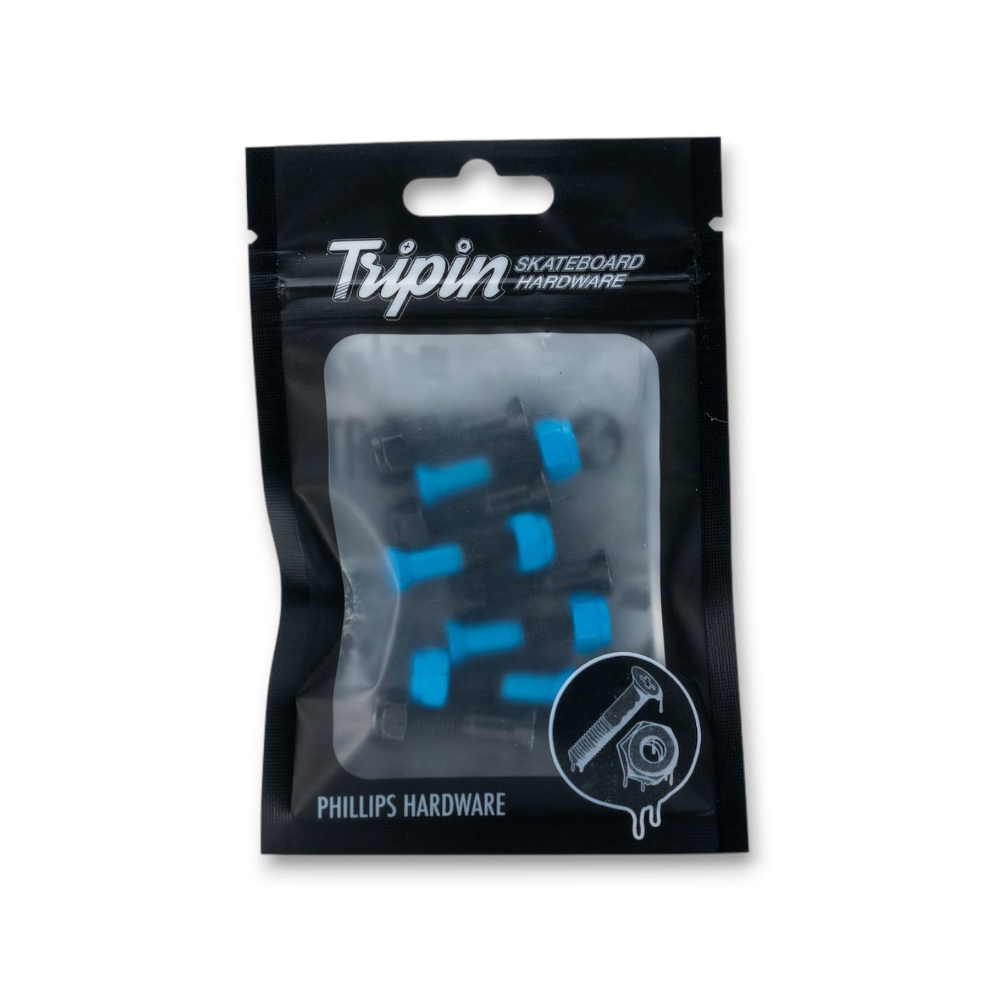 Sonic Blue Hardware Pack - 1" Phillips